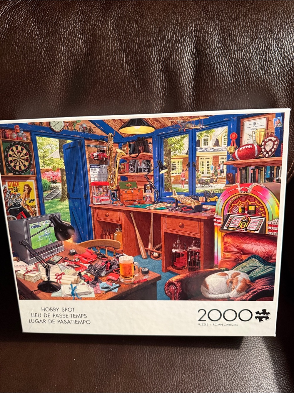 Buffalo Hobby Spot 2000 piece jigsaw Puzzle with poster